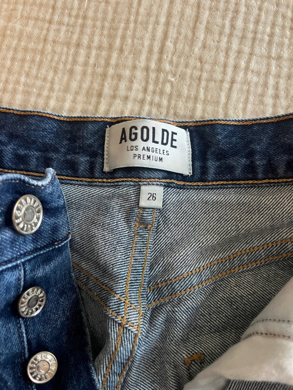 Agolde Jeans Size 26 - Picture 2 of 4